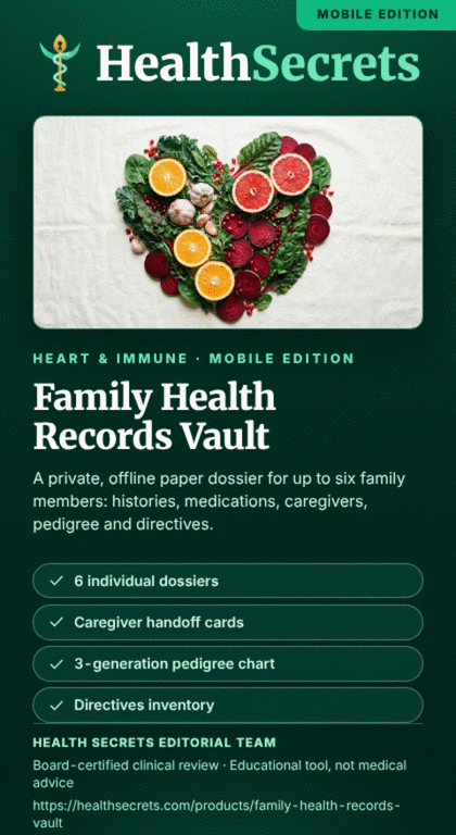 Family Health Records Vault