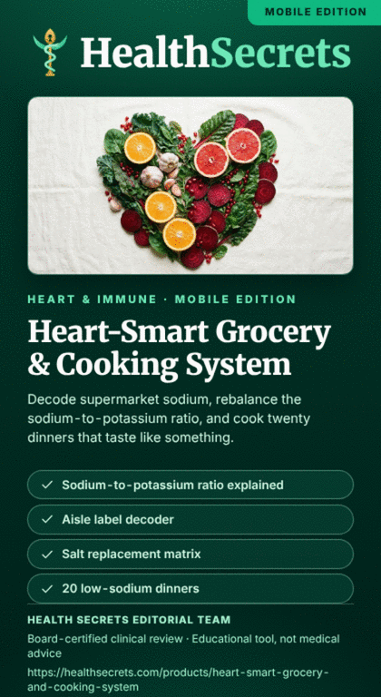 Heart-Smart Grocery & Cooking System