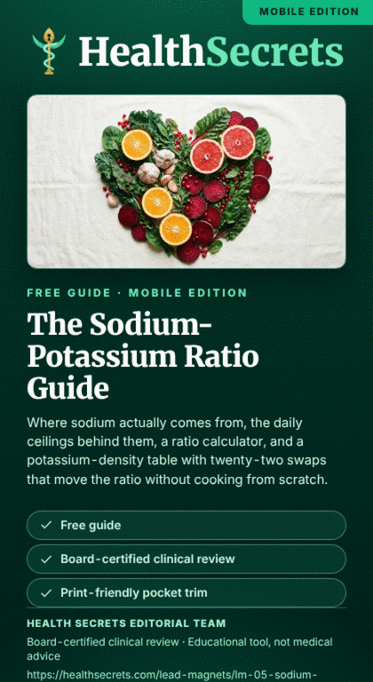 The Sodium-Potassium Ratio Guide