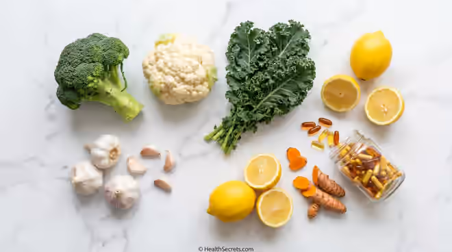 Evidence-based detox foods and supplements for natural detoxification support