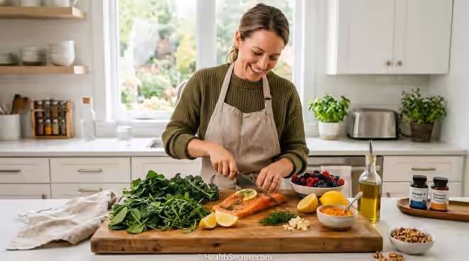 Anti-inflammatory foods and supplements for autoimmune disease natural support