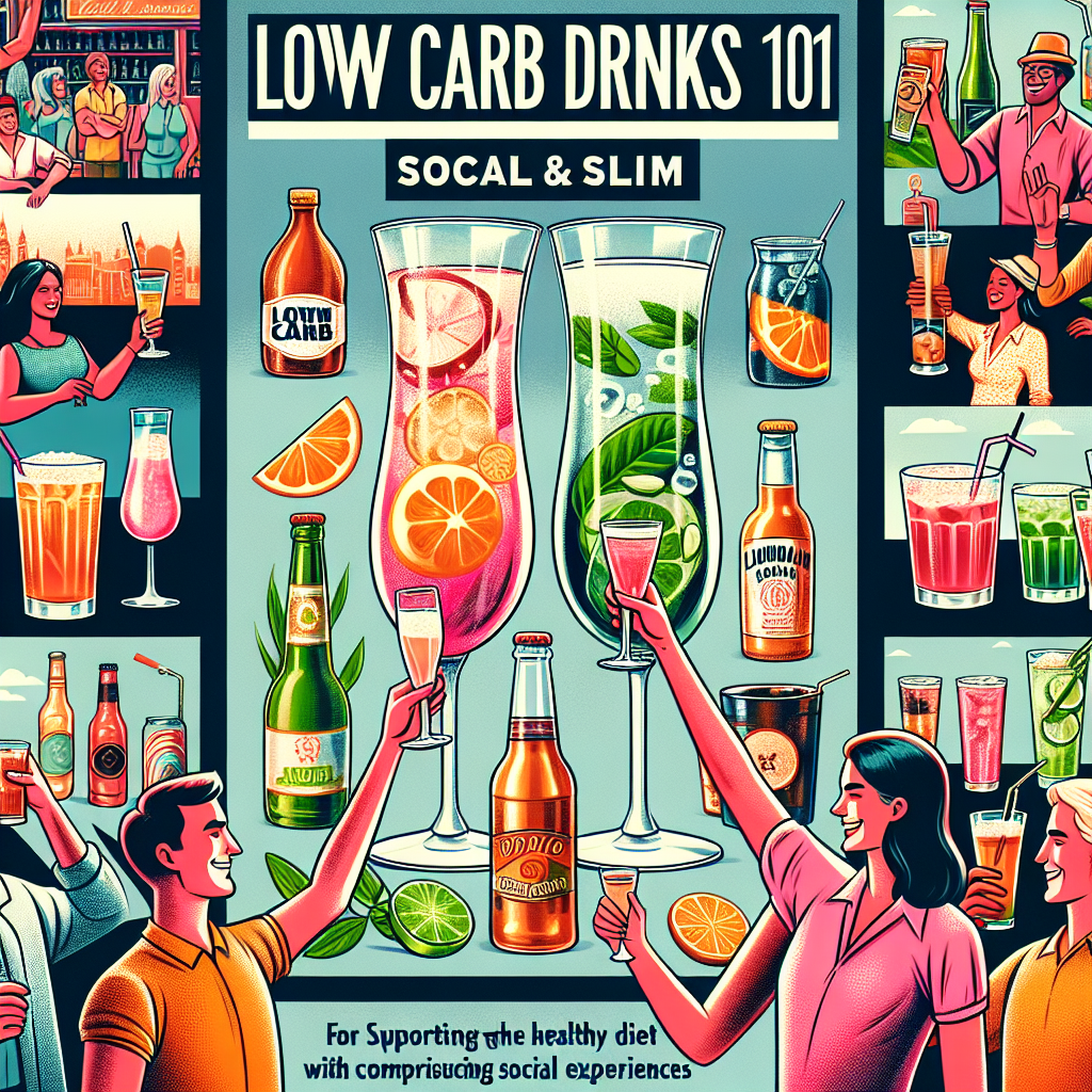 Low Carb Drinks 101: Social & Slim