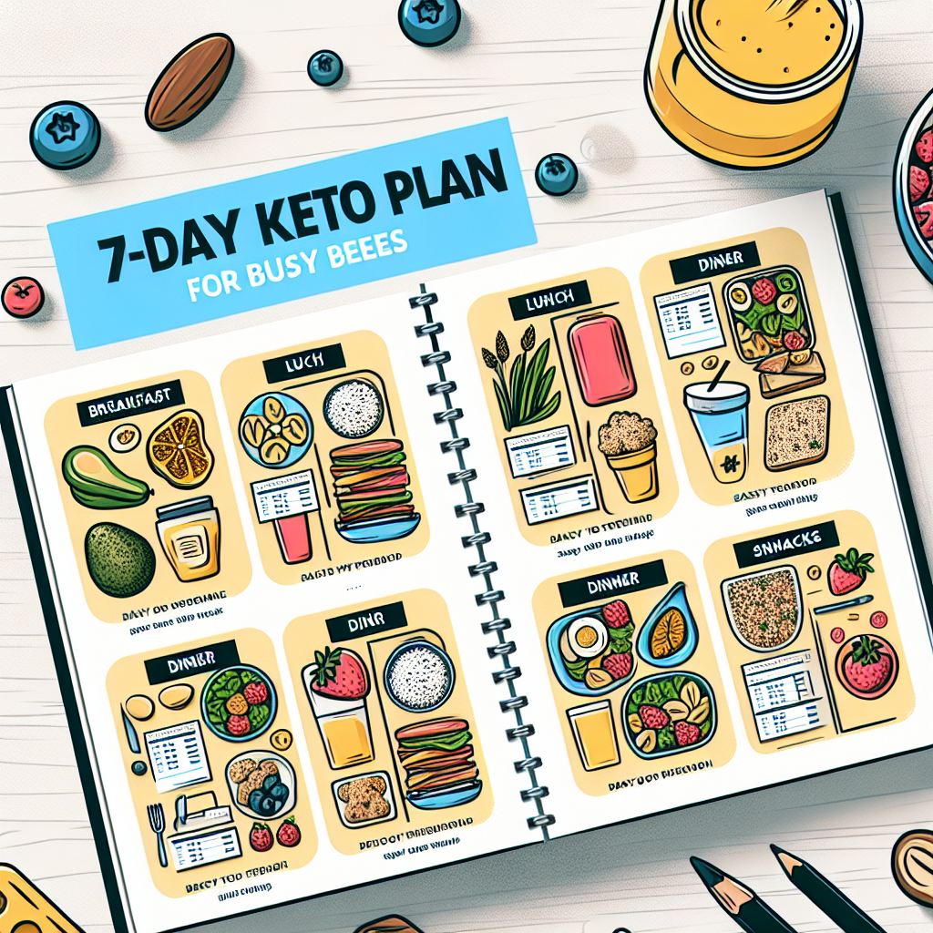 7-Day Keto Plan for Busy Bees